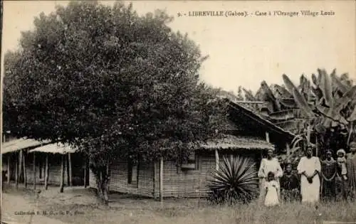 Ak Libreville Gabun, Case à l’Oranger, Village Louis