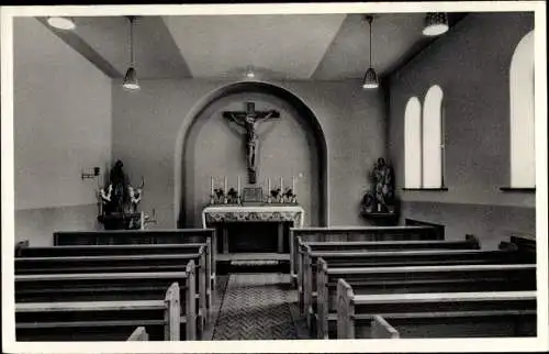 Ak Hallenberg im Sauerland, St. Josefs Haus, Innenansicht