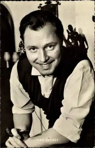 Foto Ak Schauspieler Ivan Desny, Portrait, Film Alle Sünden dieser Erde