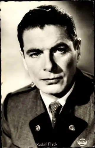 Ak Schauspieler Rudolf Prack, Portrait, Autogramm, Heimatland