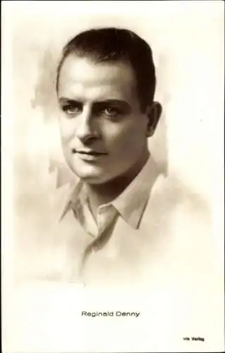 Ak Schauspieler Reginald Denny, Portrait