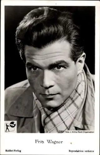 Ak Schauspieler Fritz Wagner, Portrait