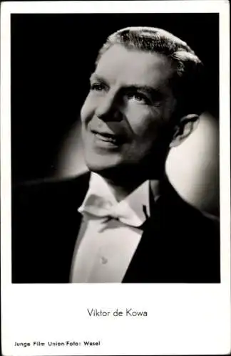 Ak Schauspieler Viktor de Kowa, Portrait, Des Teufels General, Autogramm