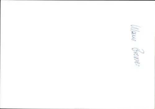 Ak Journalist und Moderator Klaus Bresser, Autogramm