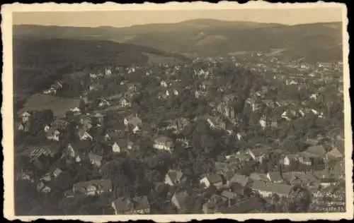 Ak Wernigerode im Harz, Gesamtansicht, Luftbild