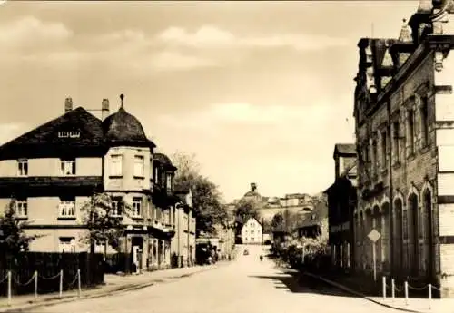 Ak Oelsnitz im Erzgebirge, Dr. Nuschke Straße