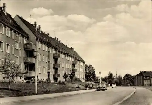 Ak Freiberg in Sachsen, Straße der Einheit