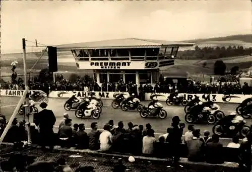 Ak Hohenstein Ernstthal in Sachsen, Sachsenring-Rennen, Start