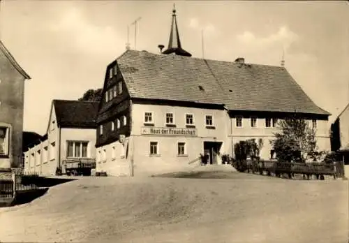 Ak Callenberg in Sachsen, Konsum-Gaststätte Haus der Freundschaft