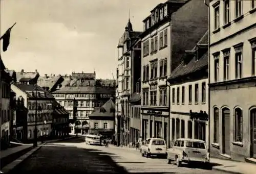 Ak Annaberg Buchholz im Erzgebirge, August-Bebel-Straße