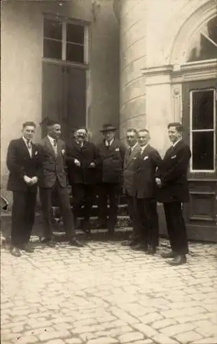 Studentika Foto Ak Jena in Thüringen, Dozenten der Universität