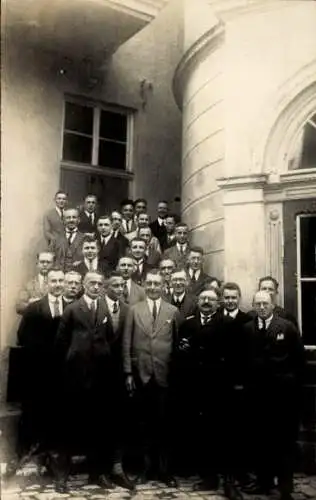 Studentika Foto Ak Jena in Thüringen, Dozenten der Universität