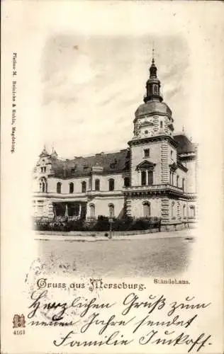 Ak Merseburg an der Saale, Ständehaus