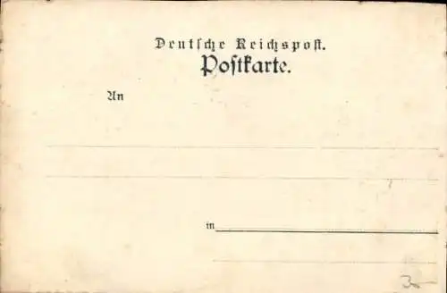 Ak Bad Homburg vor der Höhe Hessen, Zar Nikolaus II. von Russland, Alix, Besuch 1896