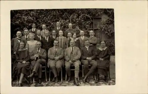 Studentika Foto Ak Jena in Thüringen, Dozenten der Universität