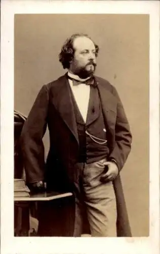 CdV Paris, Opernsänger Gustave Roger, Portrait