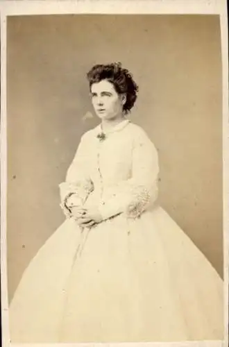 CdV Schauspielerin Friederike Goßmann, Hofburg Wien