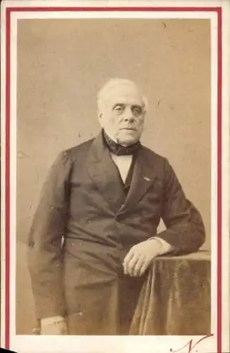 CdV Komponist Daniel Francois Esprit Auber, Portrait