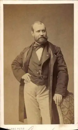 CdV Komponist Charles Gounod, Portrait