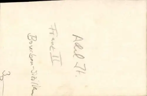 CdV Franz II., Letzter König beider Sizilien, Portrait, Francesco II. Maria Leopoldo