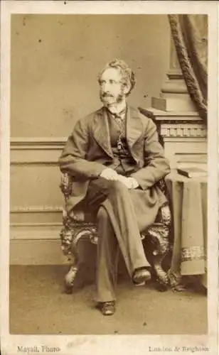 CdV Britischer Politiker und Schriftsteller Edward Bulwer-Lytton, 1. Baron Lytton