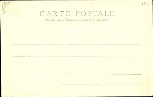 Ak Französisches Kriegsschiff Bouvins