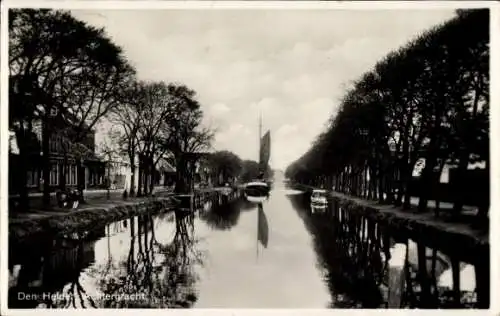 Ak Den Helder Nordholland Niederlande, Achtergracht