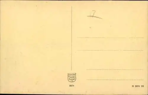 Ak Düsseldorf am Rhein, Rheinpomenade