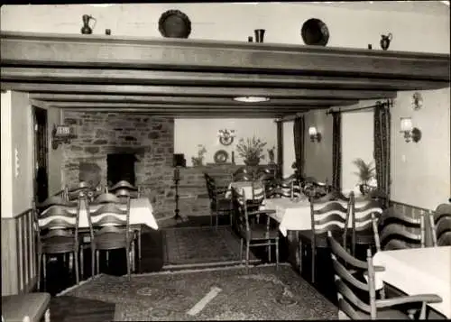 Ak Groß Drescheid Altena im Märkischen Kreis, Gaststätte Spelsberg, Speiseraum