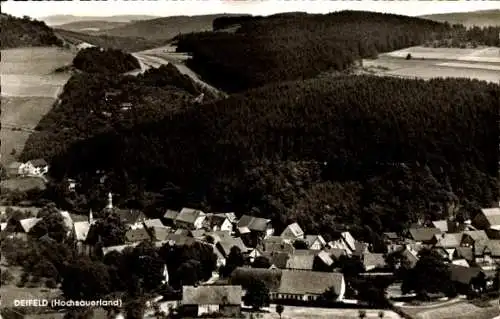 Ak Deifeld Medebach im Sauerland, Panorama