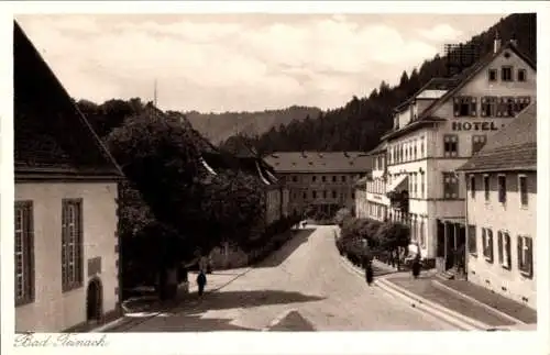 Ak Bad Teinach Zavelstein im Schwarzwald, Teilansicht, Hotel