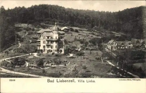 Ak Bad Liebenzell im Schwarzwald, Villa Lioba