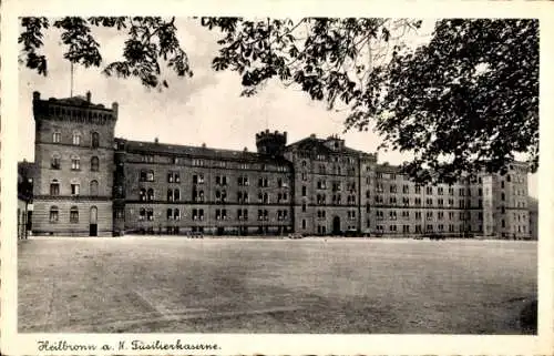 Ak Heilbronn am Neckar, Füsilierkaserne
