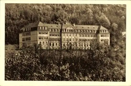 Ak Schwäbisch Hall in Württemberg, Diakonissenanstalt, Gottlob Weisser-Haus, Pflegeheimat