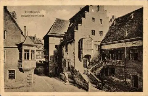 Ak Heilbronn in Baden Württemberg, Blick auf das Deutschordenshaus