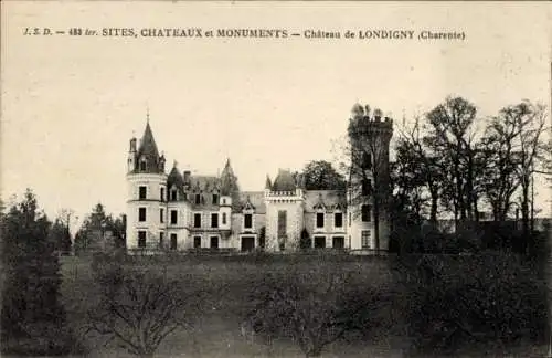 Ak Londigny Charente, Schloss