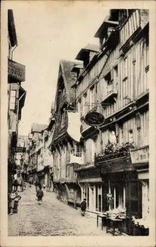 Ak Lisieux Calvados, Rue au Fevres