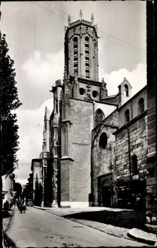 Ak Aix en Provence Bouches du Rhône, Kirche