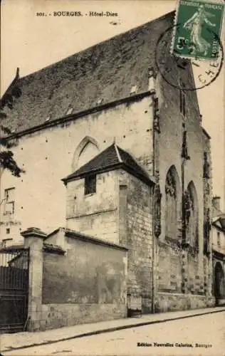 Ak Bourges Cher, Hotel-Dieu