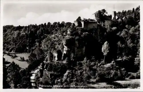 Ak Ahorntal in der Fränkischen Schweiz, Burg Rabenstein, Schloss