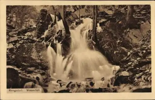 Ak Rengsdorf im Westerwald, Wasserfall