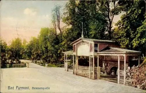 Ak Bad Pyrmont in Niedersachsen, Helenenquelle
