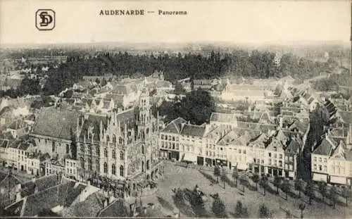 Ak Oudenaarde Audenarde Ostflandern, Panorama