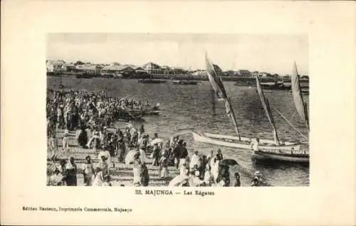 Passepartout Ak Mahajanga Majunga Madagaskar, Les Regates