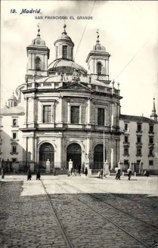 AK Madrid Spanien, Kirche San Francisco el Grande