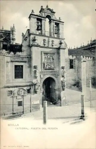 Ak Sevilla Andalusien Spanien, Kathedrale, Tür der Vergebung