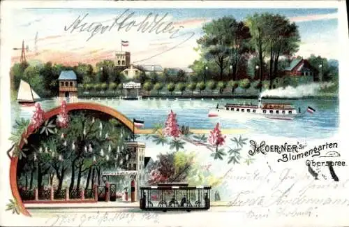 Litho Berlin Oberschöneweide, Moerner's-Blumengarten