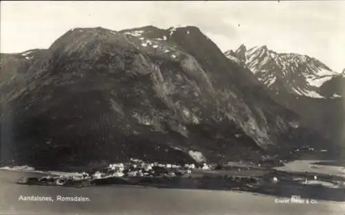 Ak Aandalsnes Romsdalen Norwegen, Panorama