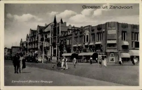 Ak Zandvoort Nordholland Niederlande, Boule van Fauvage