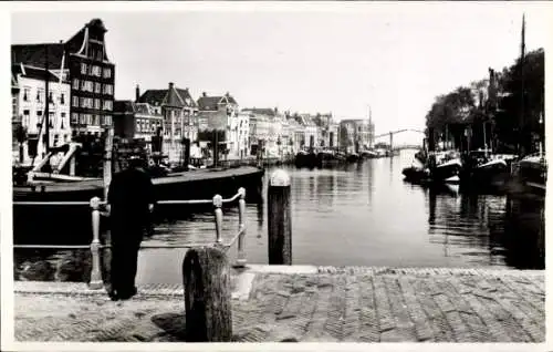 Ak Dordrecht Südholland Niederlande, Wolwevershaven